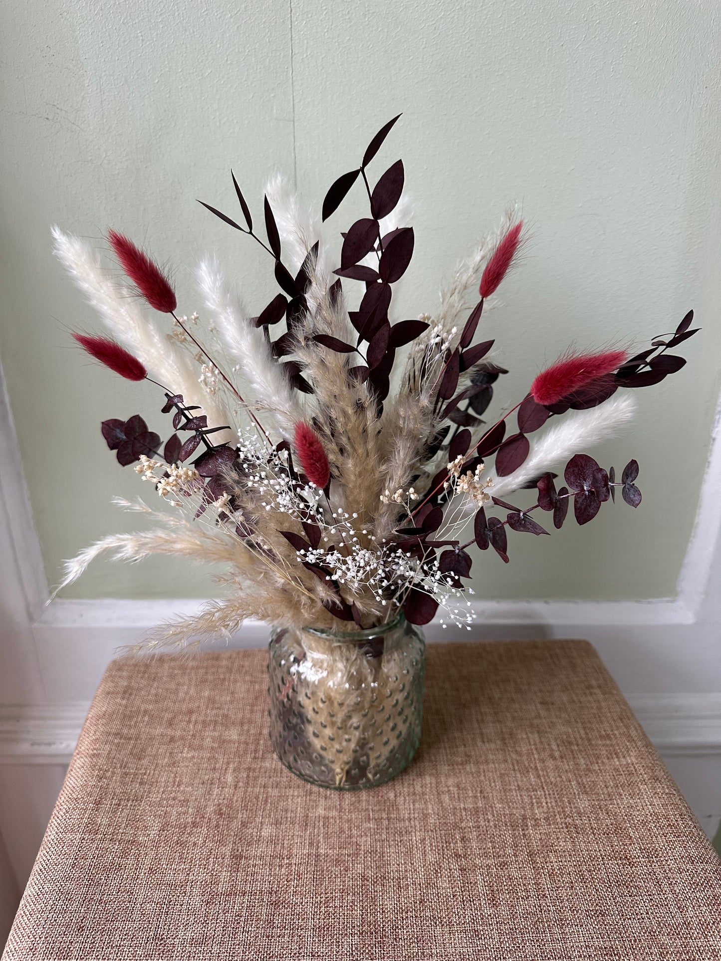 "Robyn" Dried Flower Bouquet & Vase Gift Set