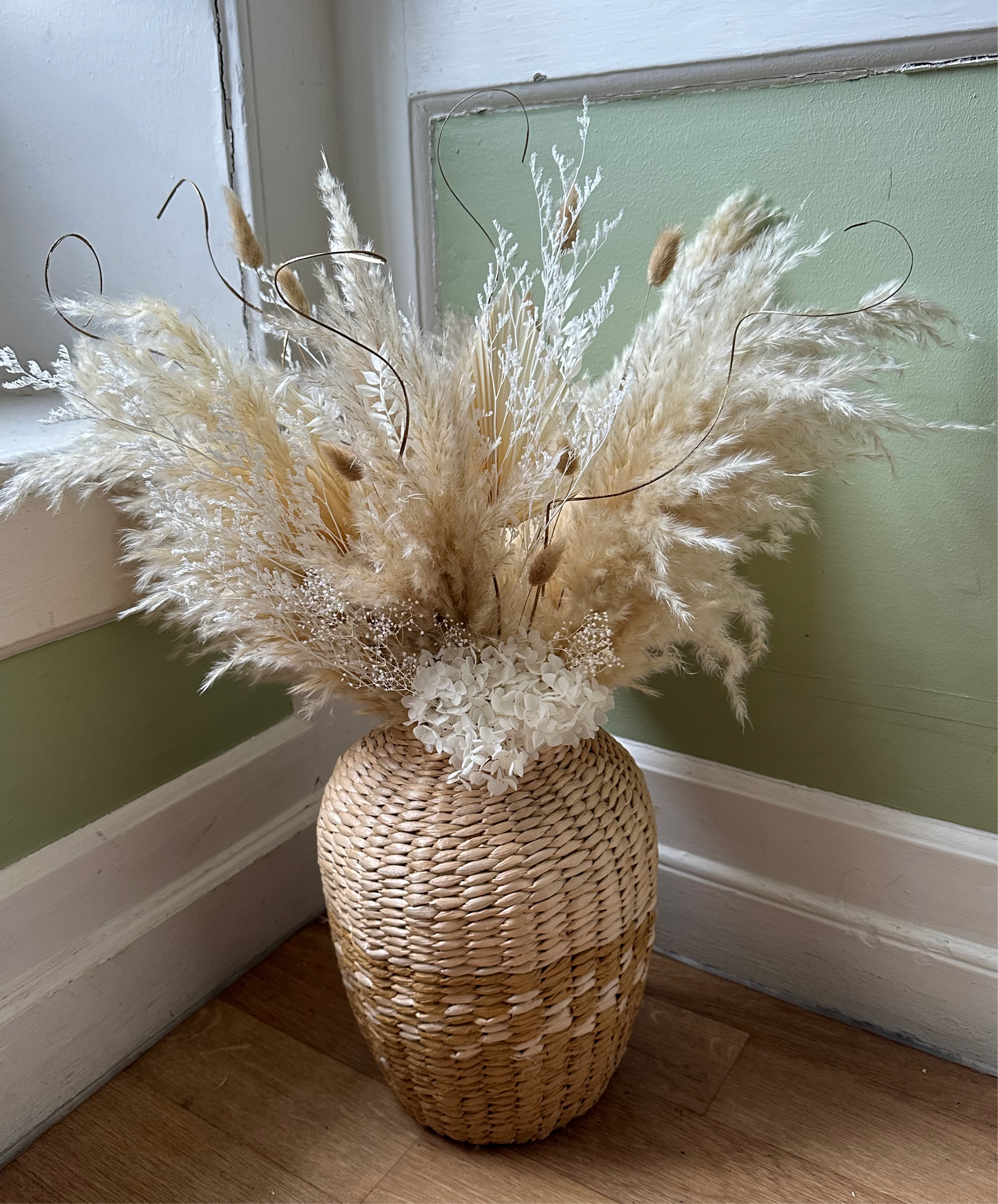 "Beverley" Dried Flower Bouquet | XL Pampas Grass Arrangement