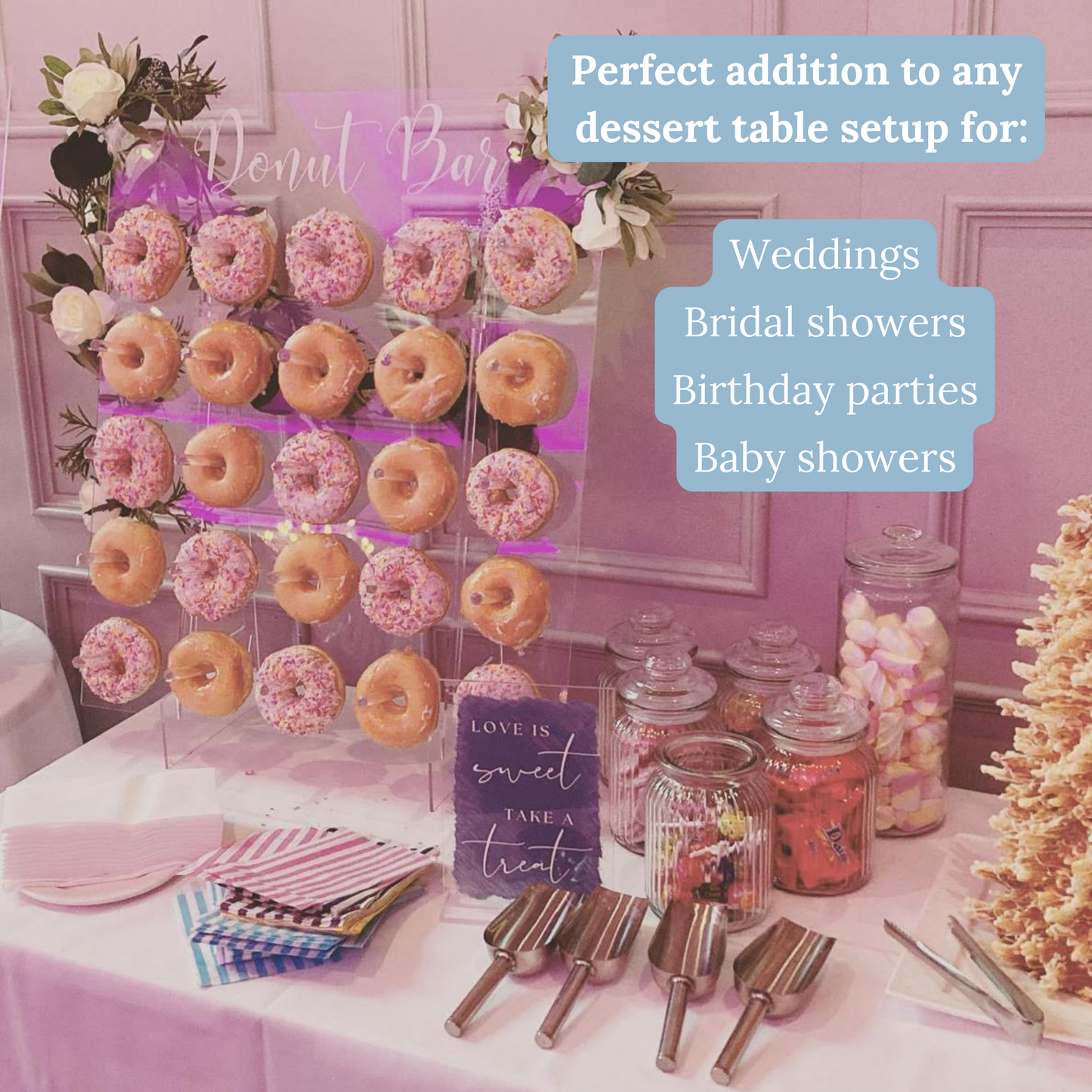 Donut Wall Display Stand