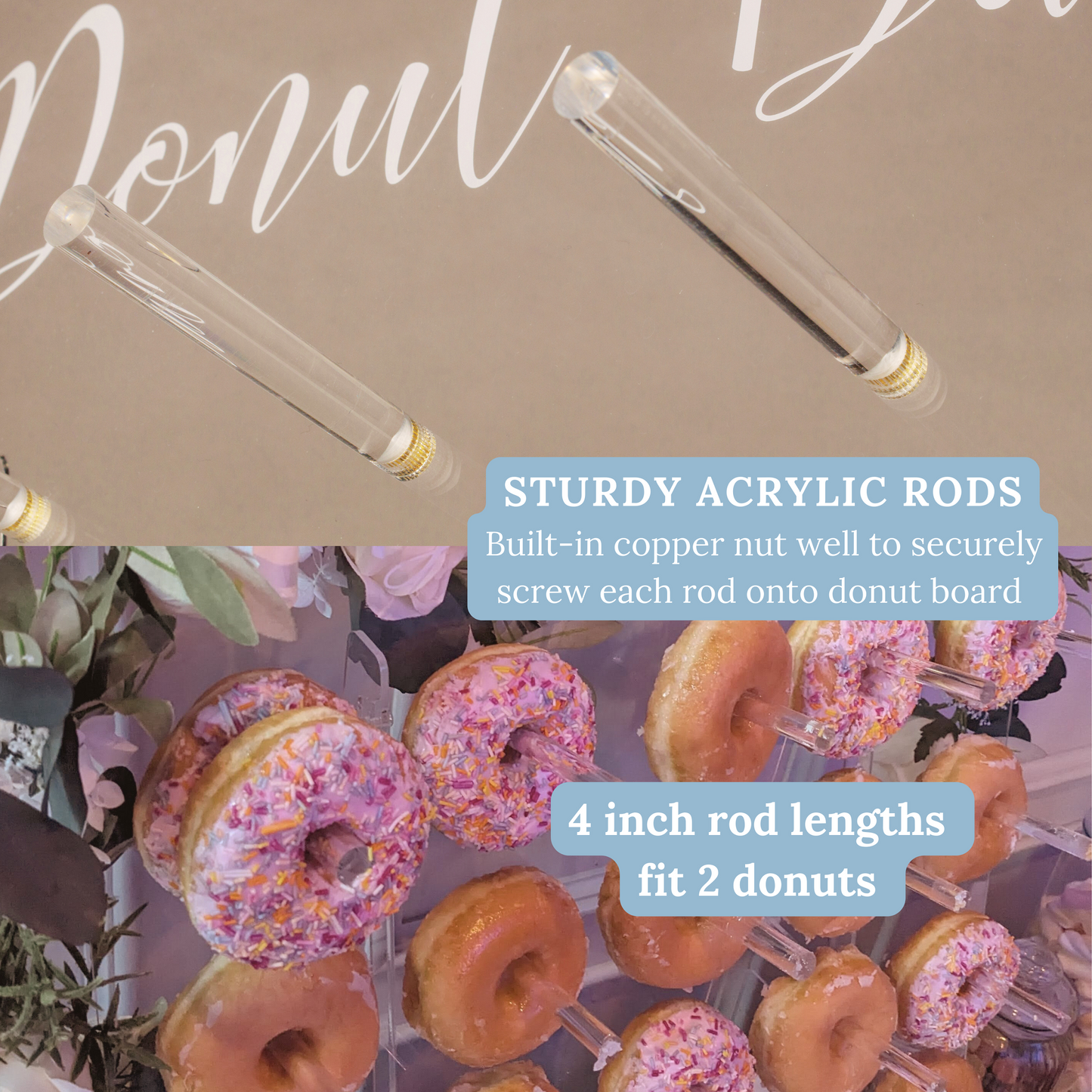Donut Wall Display Stand