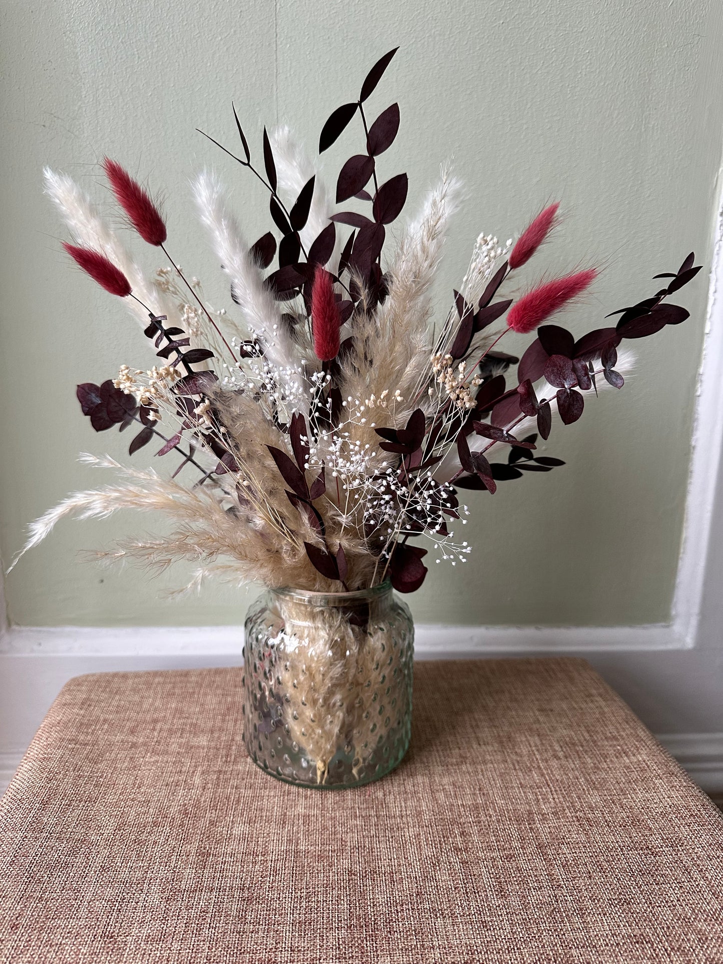 "Robyn" Dried Flower Bouquet & Vase Gift Set