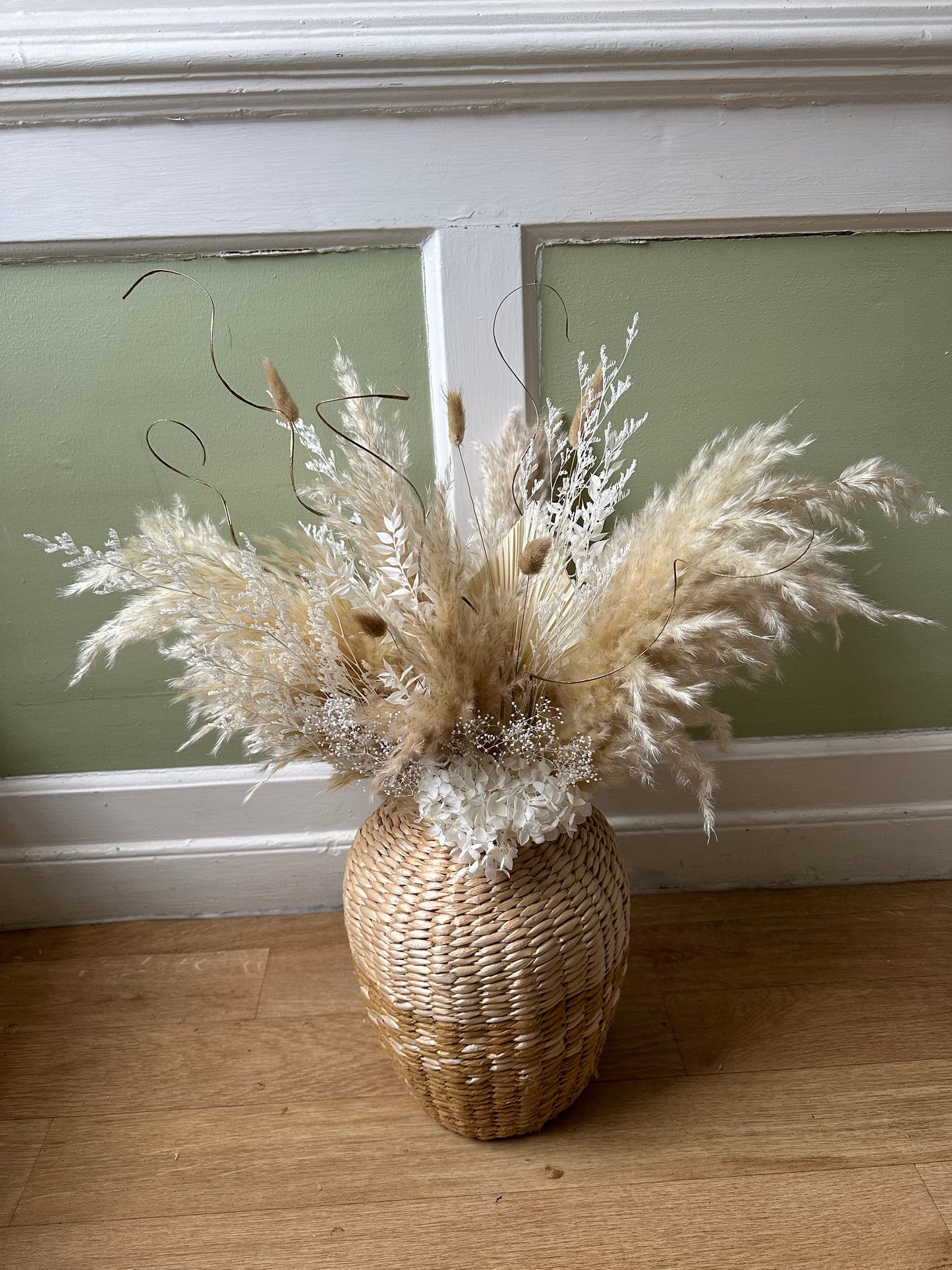 "Beverley" Dried Flower Bouquet | XL Pampas Grass Arrangement