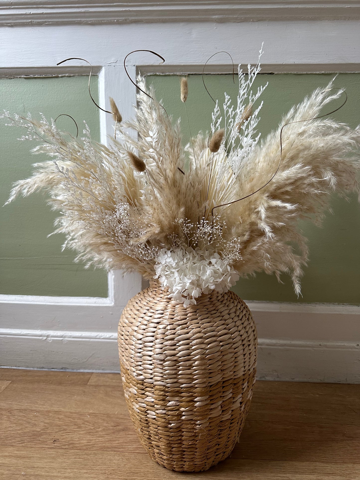 "Beverley" Dried Flower Bouquet | XL Pampas Grass Arrangement