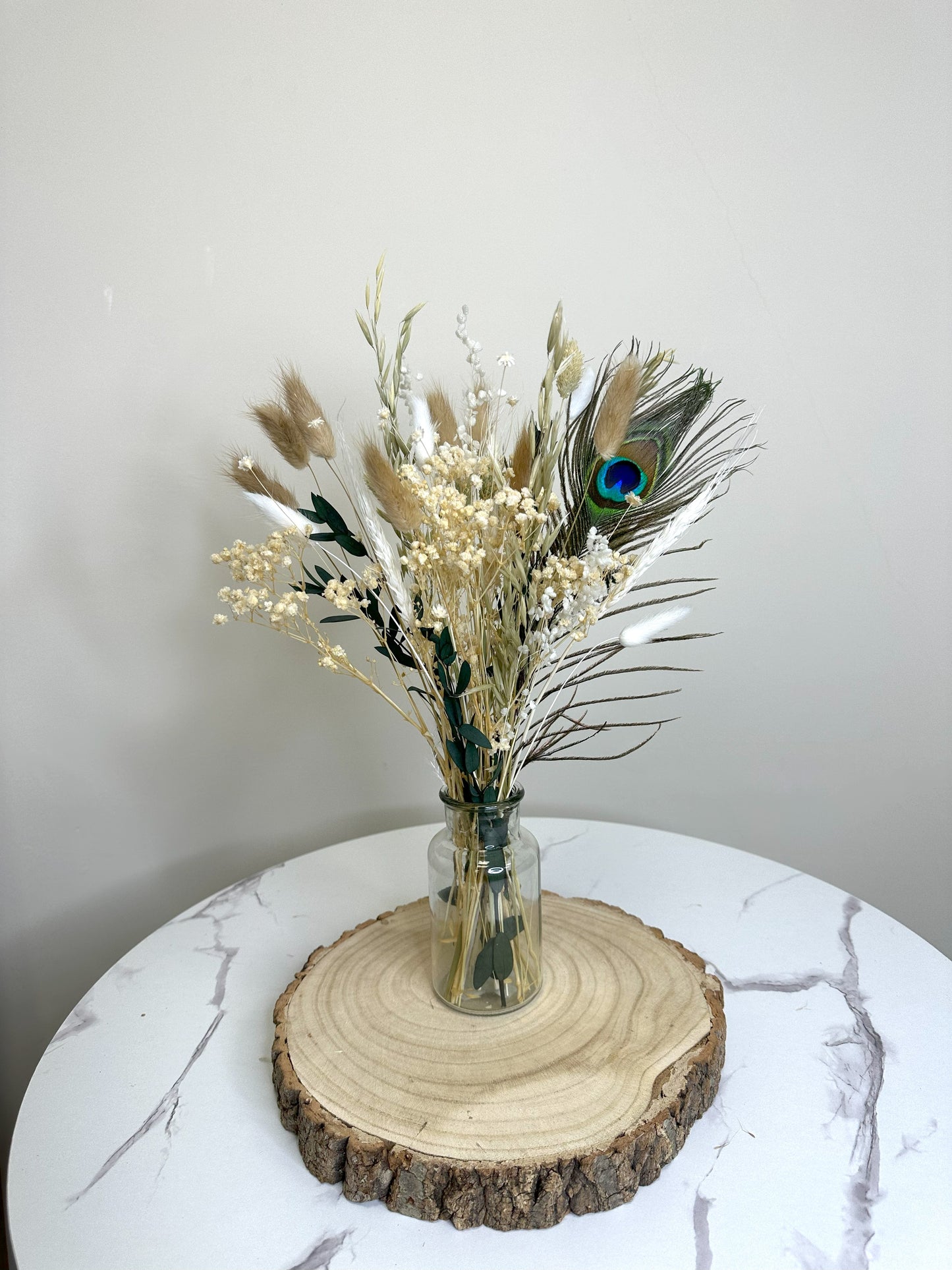 "Georgia" Dried Flower Bouquet | Boho Wedding Table Centrepiece