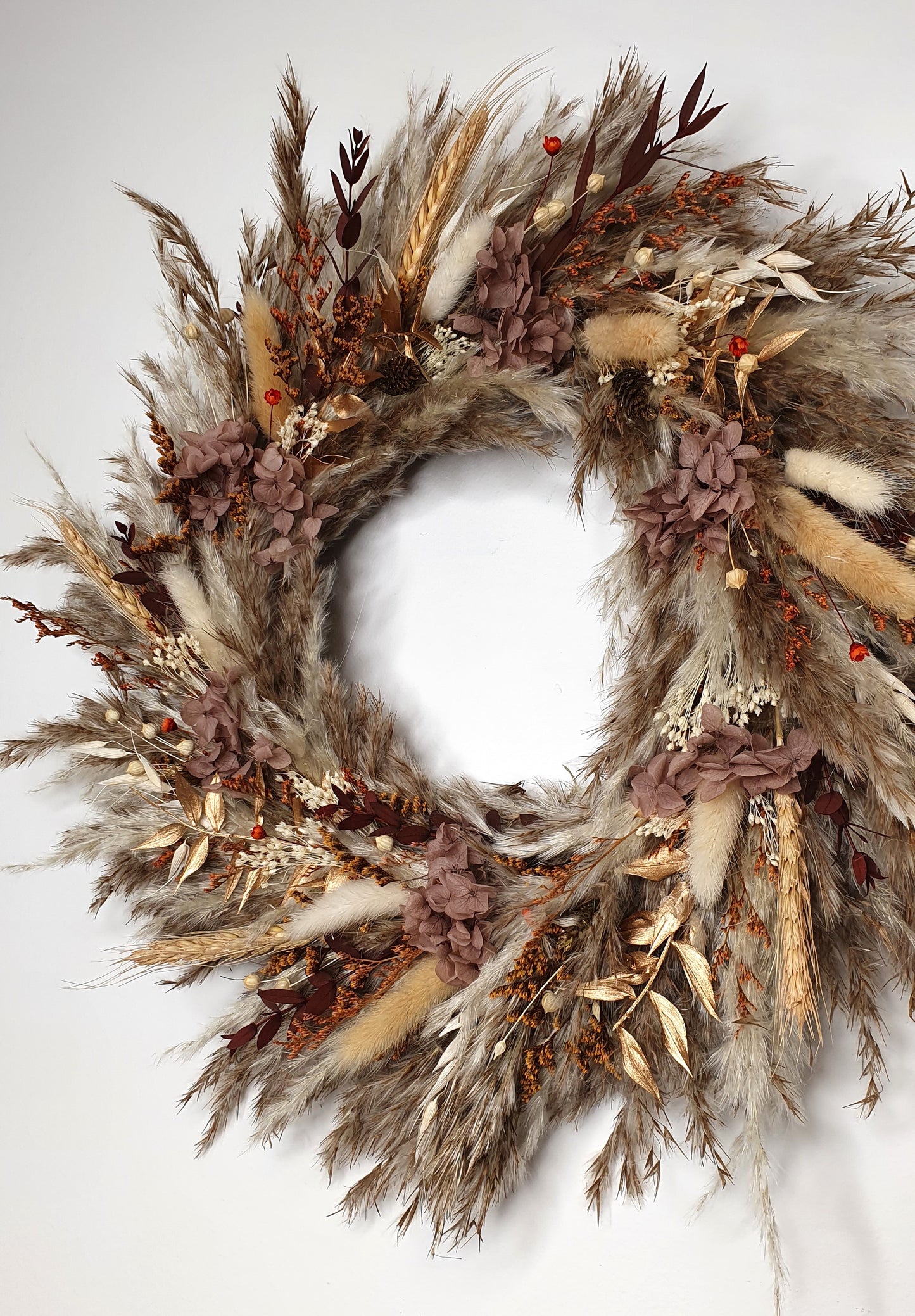 Autumn Pampas Wreath