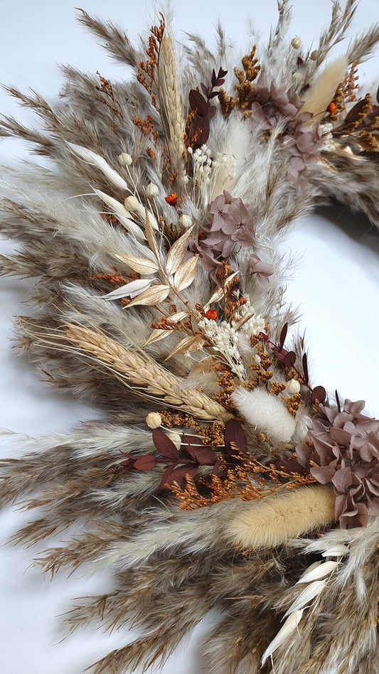 Autumn Pampas Wreath