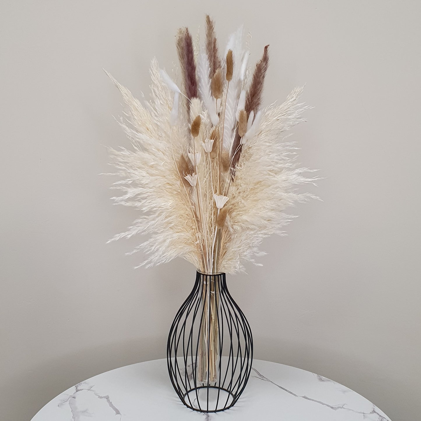 Black Metal Vase
