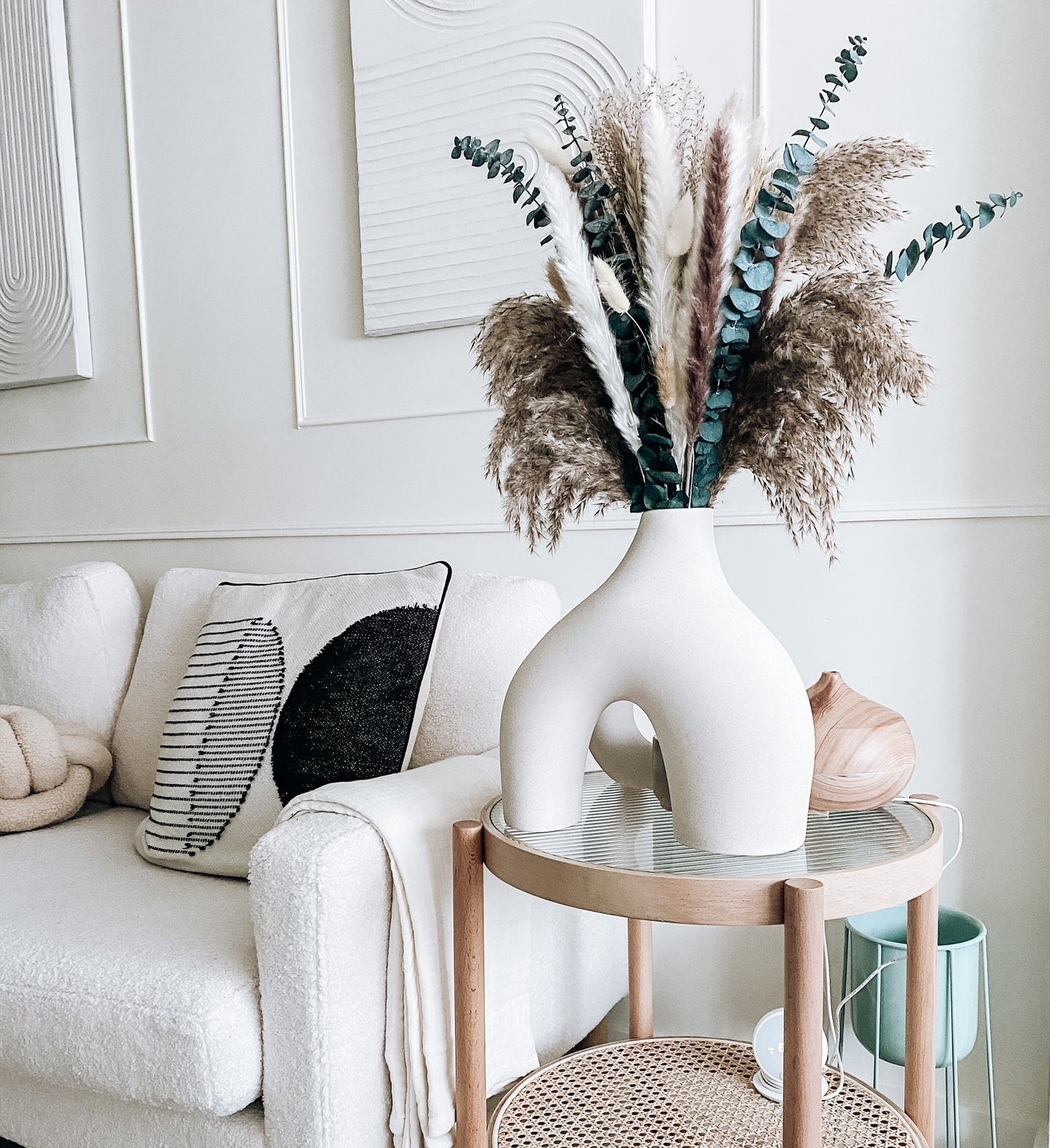 Forest Dream Bouquet - with Peacock Feathers