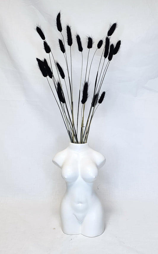 Black Bunny Tails