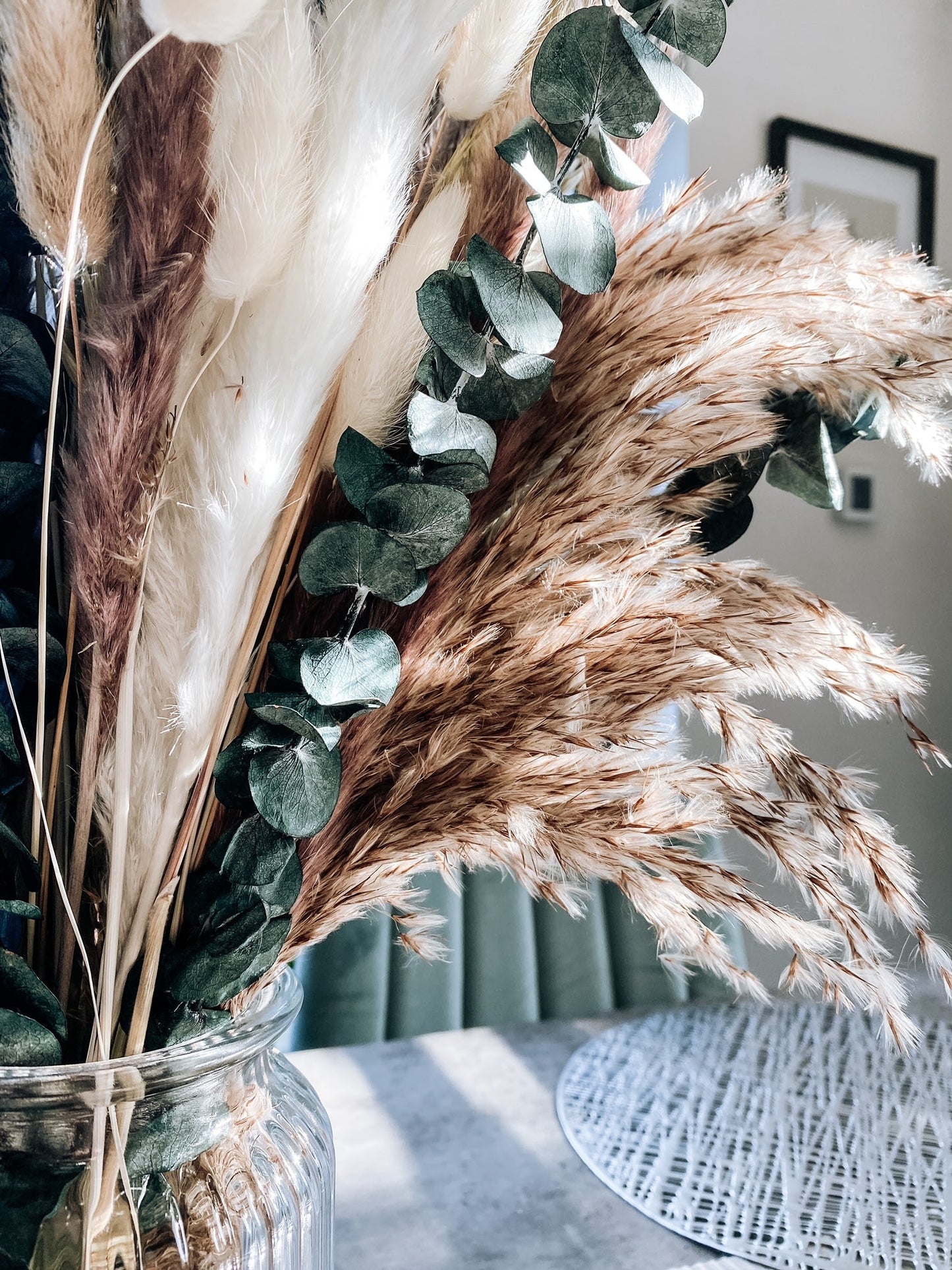 Forest Dream Bouquet - with Peacock Feathers