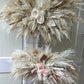 Dried Pampas Wall Decor - Pink