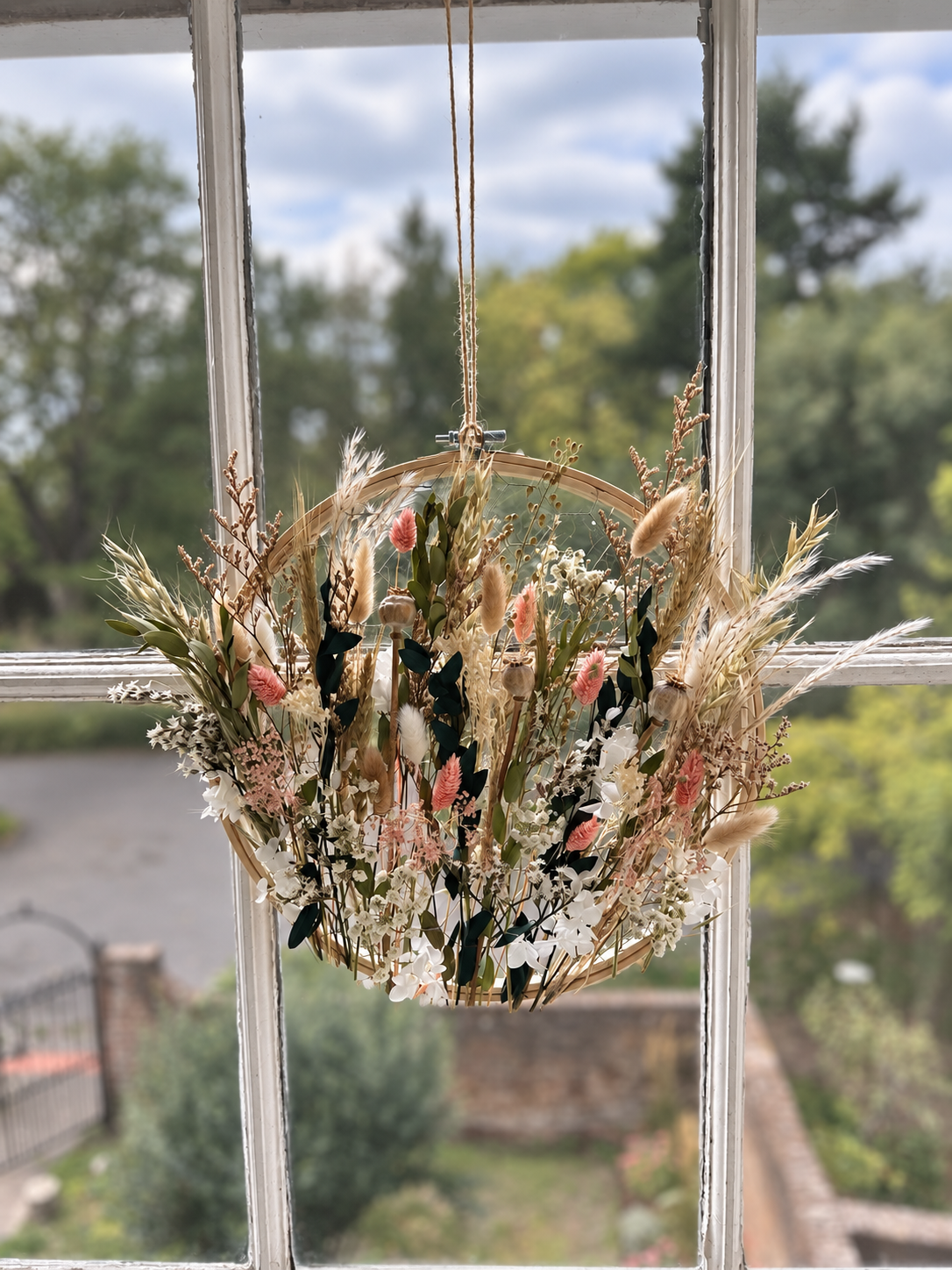 Dried Flower Meadow Hoop DIY Kit