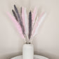 White, Pink & Grey Pampas Grass 60cm - 15 Stems