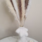 White, Cream & Brown Pampas Grass 60cm - 15 Stems