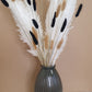 Pampas Grass & Bunny Tails Bundle - White, Black & Brown