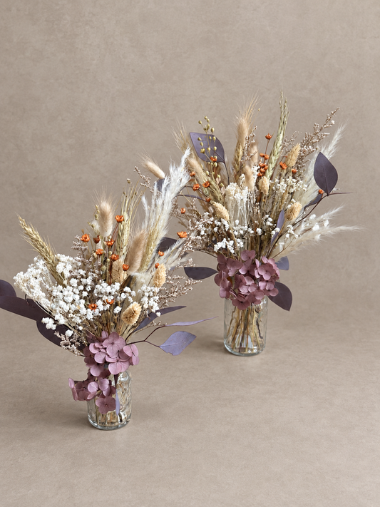 Plum Harvest Dried Flower Bouquet