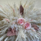 Dried Pampas Wall Decor - Pink