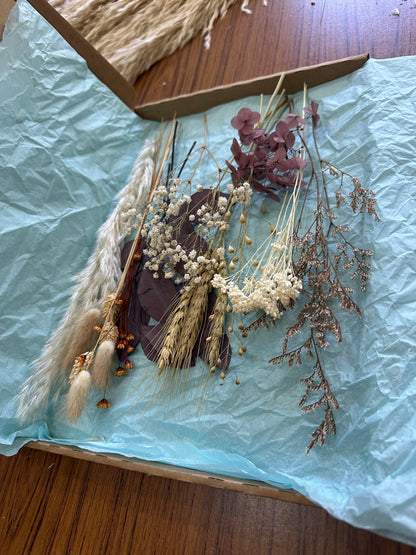 Plum Harvest Dried Flower Bouquet