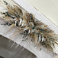 Dried Flower Garland - Mantelpiece Pampas Display