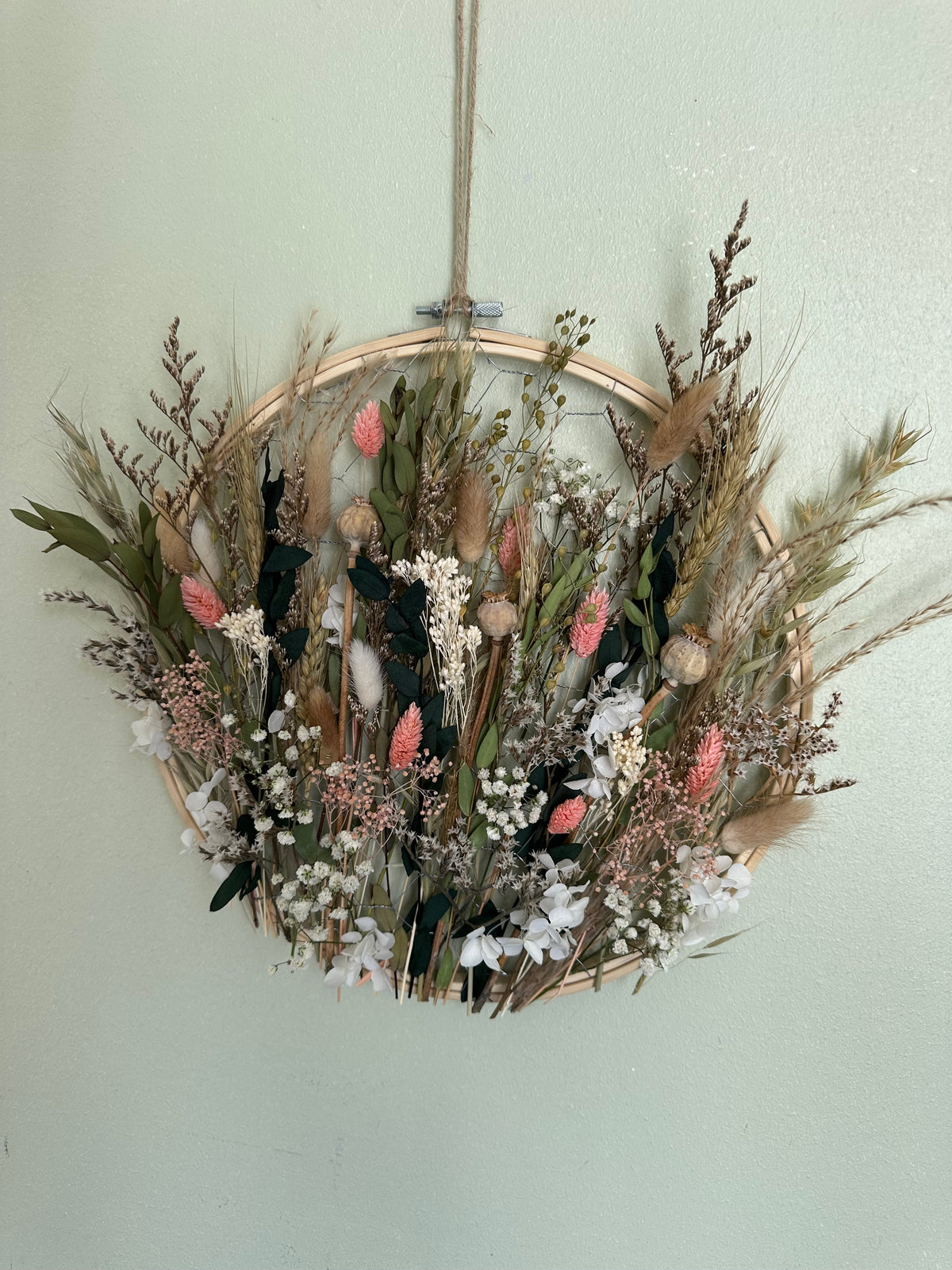 Dried Flower Meadow Hoop DIY Kit