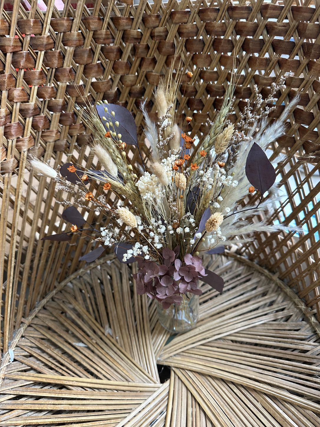 Plum Harvest Dried Flower Bouquet