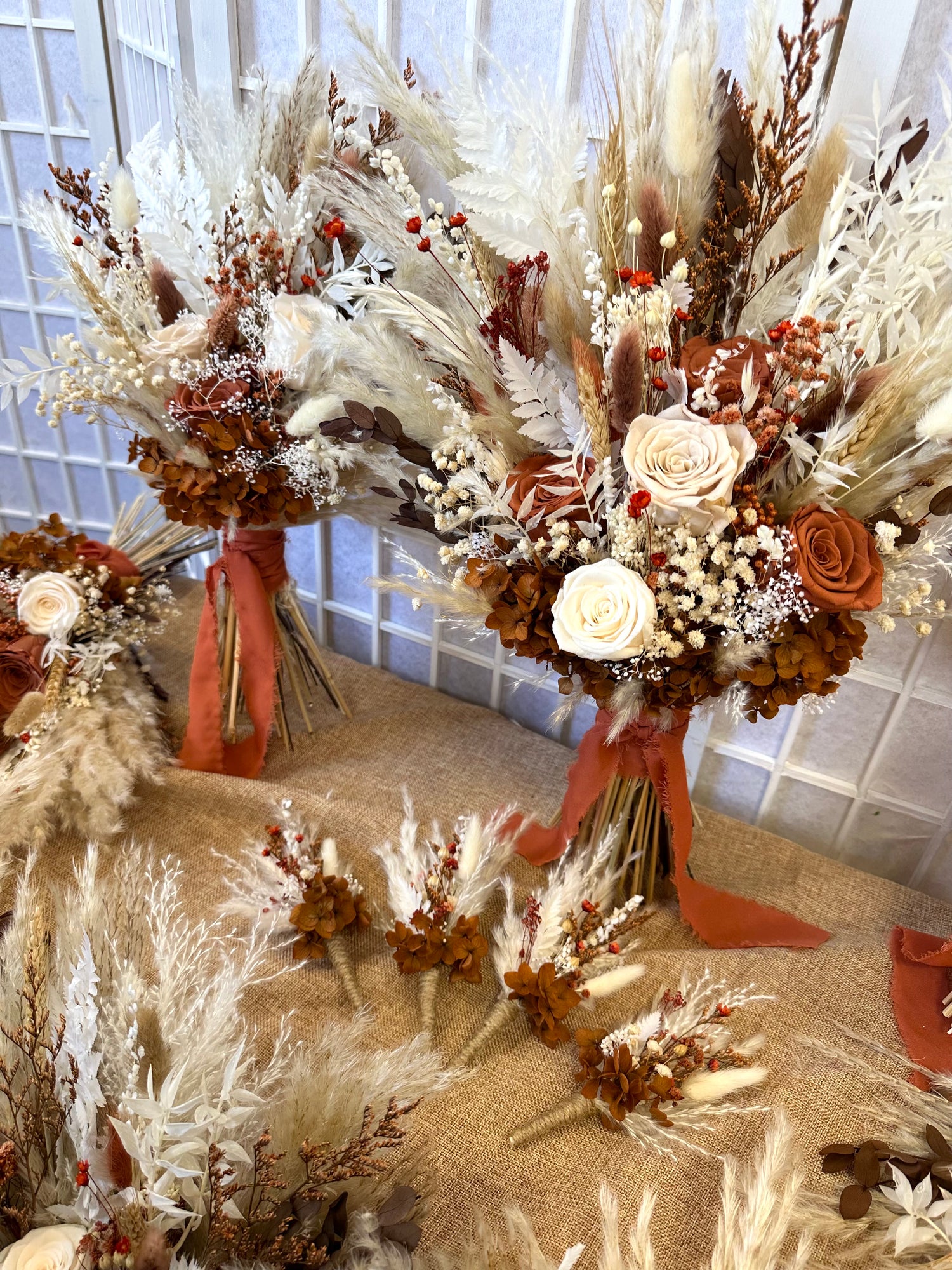 Dried Wedding Flowers