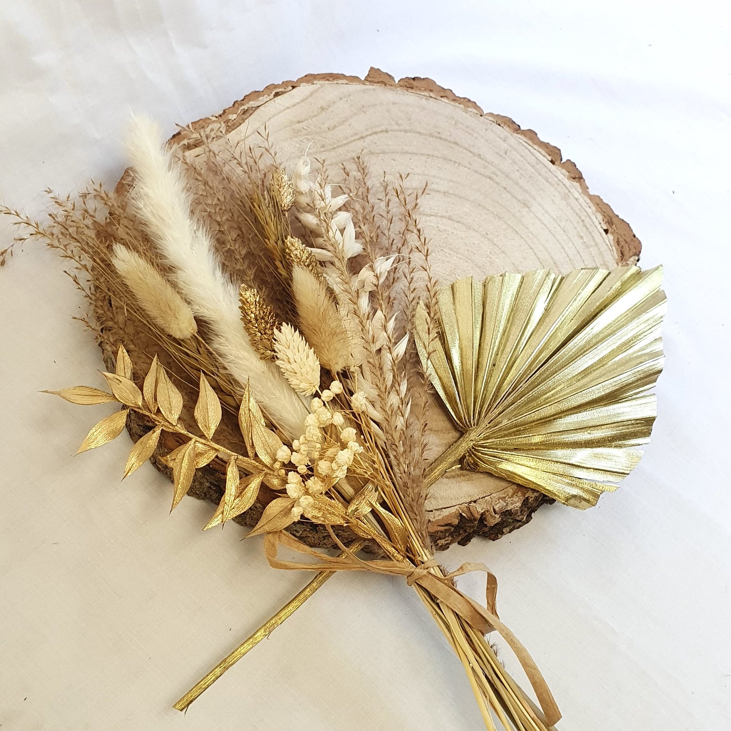 Gold & Brown Palm Spear Bouquet