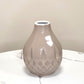 Geometric Ceramic Vase - Beige