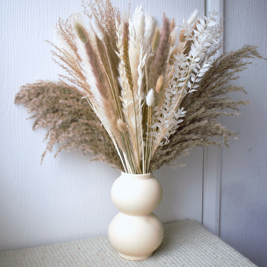 Vanilla Cream Bouquet - with Wild Pampas