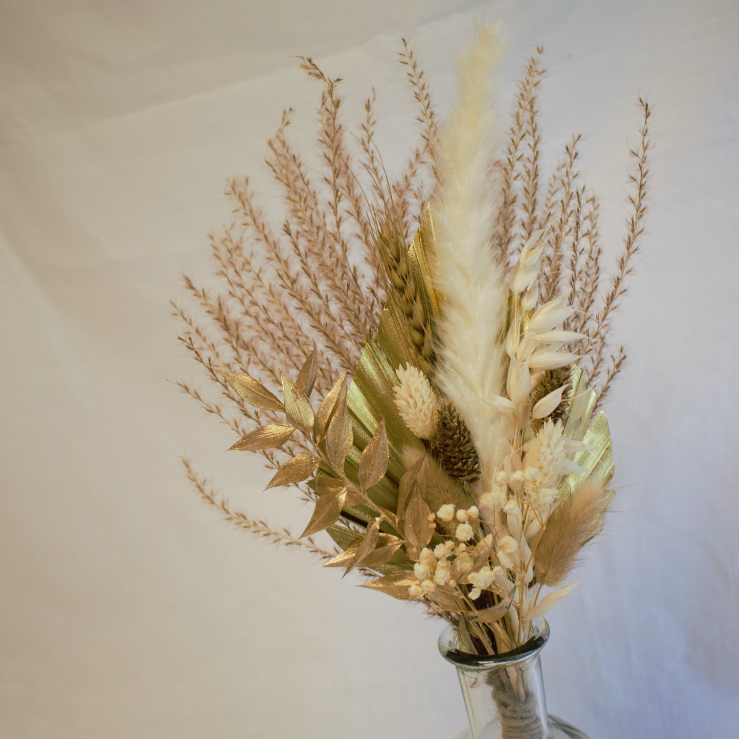 Gold & Brown Palm Spear Bouquet