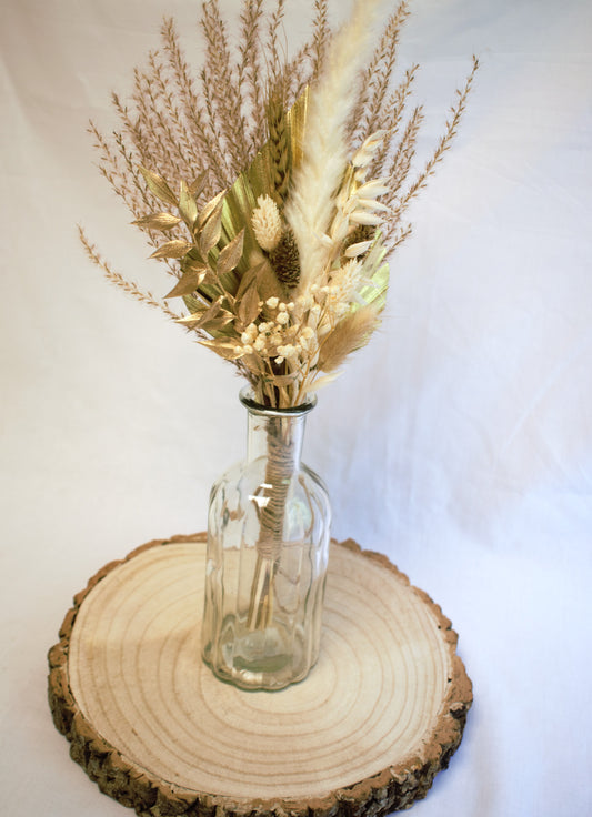Gold & Brown Palm Spear Bouquet
