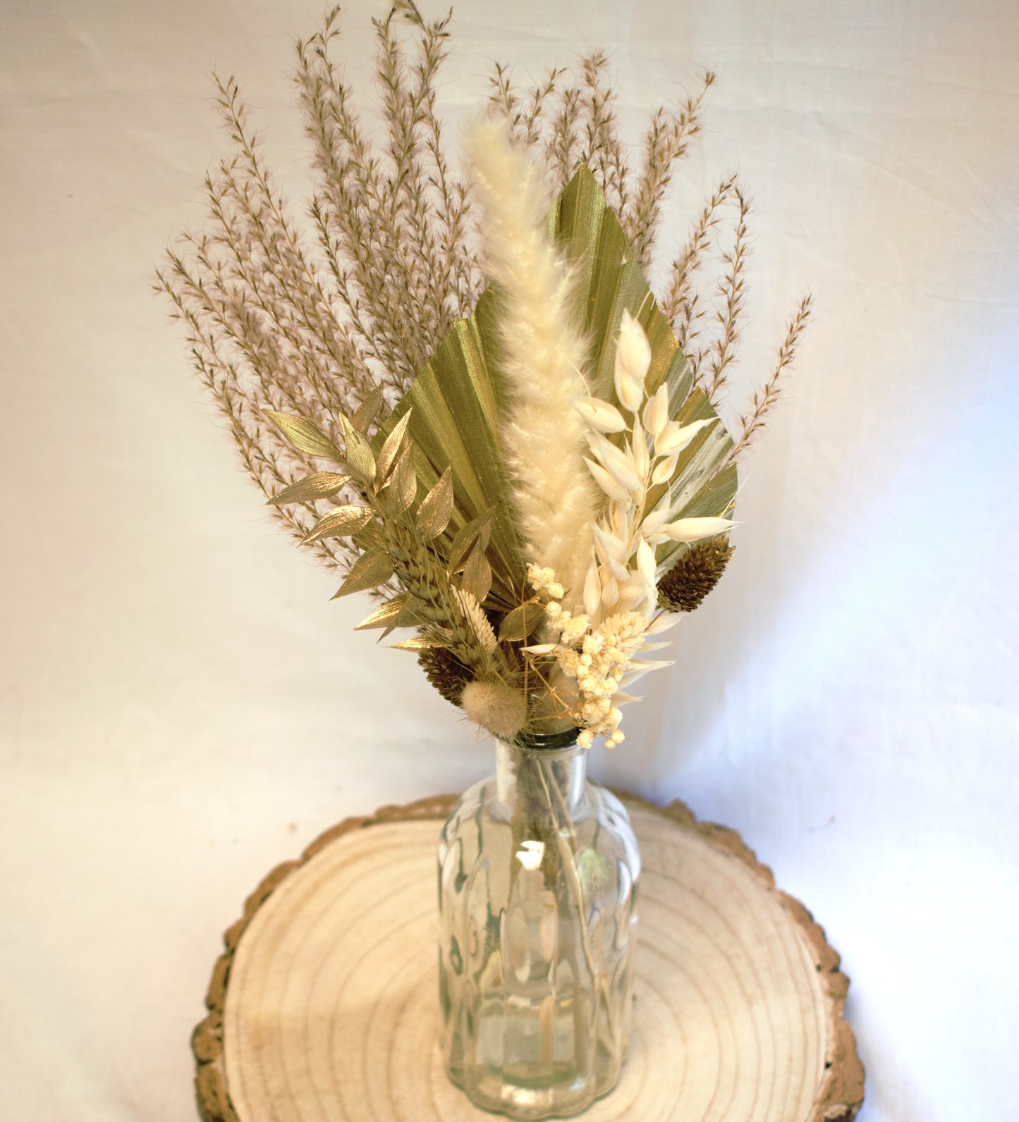 Gold & Brown Palm Spear Bouquet