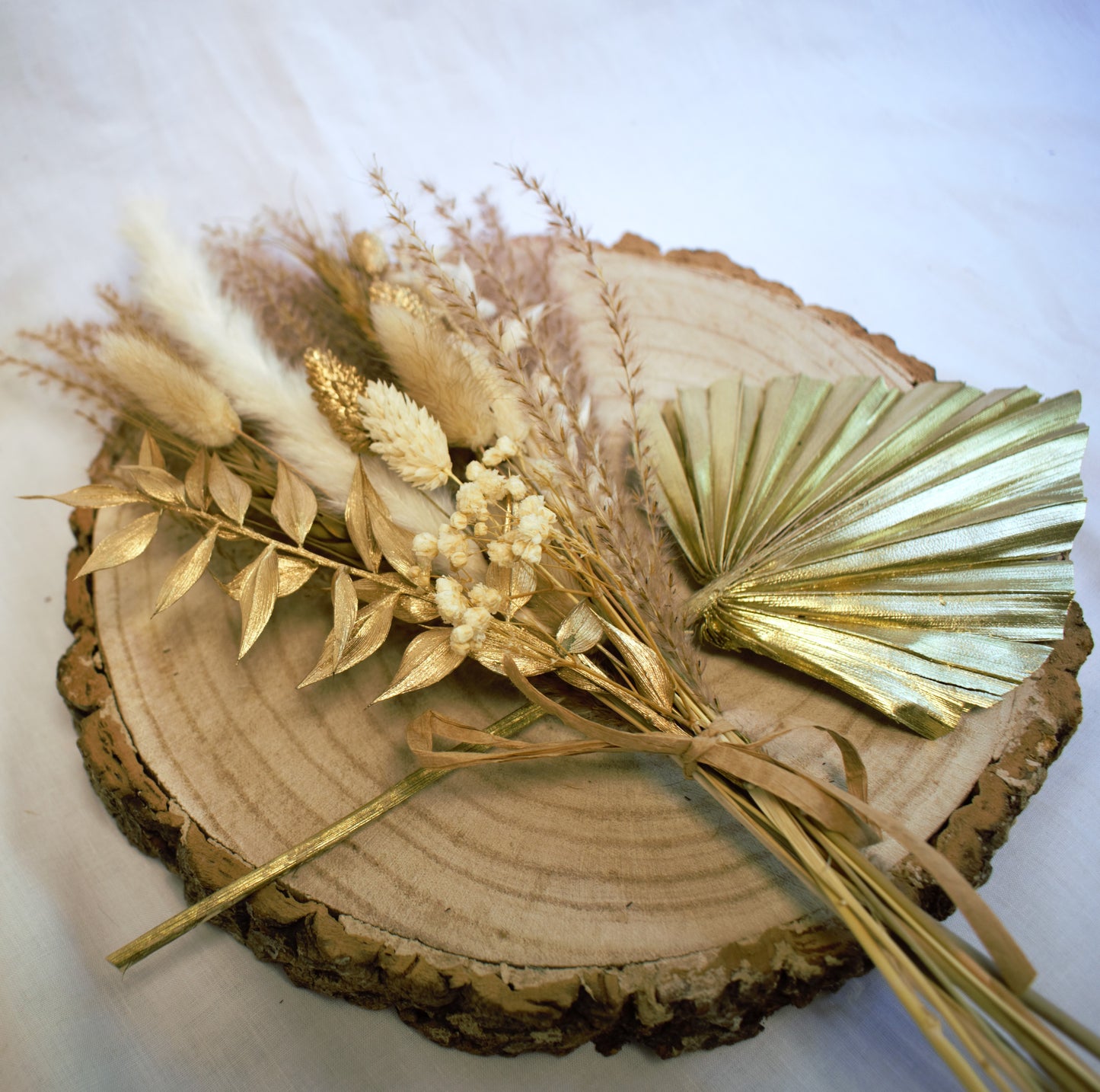 Gold & Brown Palm Spear Bouquet