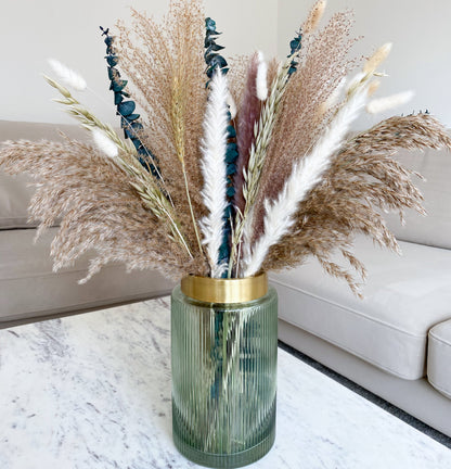 Forest Dream Bouquet - with Peacock Feathers
